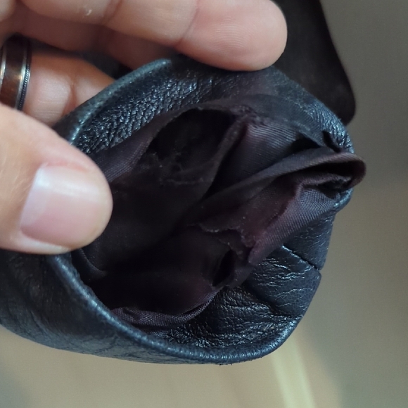 Nostalgia Women's Black Leather Jacket Vintage - Picture 6 of 8